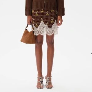 SIEDRES Inia Satin Mini Skirt